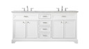 Plumbing Bath Chests/Vanities by Elegant Lighting ( 173 | VF15072DWH Americana ) 