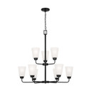 Mid. Chandeliers Glass Up by Generation Lighting ( 1 | 3115209-112 Kerrville ) 