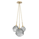 Mini Pendants 3 Light Cluster by Hammerton Studio ( 404 | CHB0039-0E-GB-S-C01-L3 Gem ) 