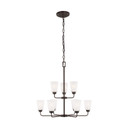 Mid. Chandeliers Glass Up by Generation Lighting ( 1 | 3115209-710 Kerrville ) 
