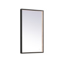 Mirrors Electric by Elegant Lighting ( 173 | MRE61830BK Pier ) 