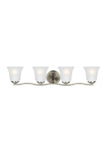 Bathroom Fixtures Four Lights by Generation Lighting ( 1 | 4439004-962 Emmons ) 