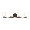 Bathroom Fixtures Four Lights by Generation Lighting ( 1 | 4439004EN3-710 Emmons ) 