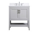 Plumbing Bath Chests/Vanities by Elegant Lighting ( 173 | VF16030GR-BS Aubrey ) 