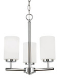 Mini Chandeliers Glass Shade by Generation Lighting ( 1 | 31160-05 Oslo ) 