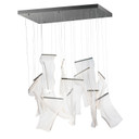 Mid. Chandeliers Glass Down by ET2 ( 86 | E24878-133BGM Rinkle ) 