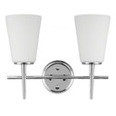 Bathroom Fixtures Two Lights by Generation Lighting ( 1 | 4440402-05 Driscoll ) 