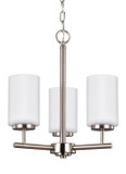 Mini Chandeliers Glass Shade by Generation Lighting ( 1 | 31160-962 Oslo ) 