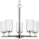 Mid. Chandeliers Glass Up by Generation Lighting ( 1 | 31161-962 Oslo ) 