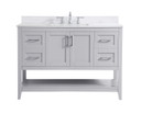 Plumbing Bath Chests/Vanities by Elegant Lighting ( 173 | VF16048GR-BS Aubrey ) 