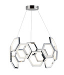 Pendants Glass Down by ET2 ( 86 | E24893-PC Polygon ) 