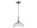 Pendants Glass Down by Golden ( 62 | 6952-M CH-CLR Audra ) 