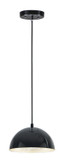 Mini Pendants Drum Shade by ET2 ( 86 | E24900-GBAL Hemisphere ) 