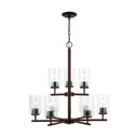 Mid. Chandeliers Glass Up by Generation Lighting ( 1 | 31172-710 Oslo ) 
