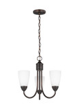 Mini Chandeliers Glass Shade by Generation Lighting ( 1 | 3120203-710 Seville ) 