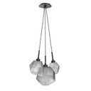 Mini Pendants 3 Light Cluster by Hammerton Studio ( 404 | CHB0039-0E-MB-S-C01-L1 Gem ) 