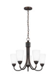 Mid. Chandeliers Glass Up by Generation Lighting ( 1 | 3120205EN3-710 Seville ) 