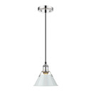Mini Pendants Metal Shade by Golden ( 62 | 3306-S CH-DB Orwell ) 