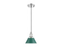 Mini Pendants Metal Shade by Golden ( 62 | 3306-S CH-GN Orwell ) 