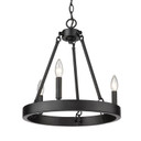 Mini Chandeliers Candle by Golden ( 62 | 1017-3 BLK Alastair ) 