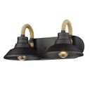 Bathroom Fixtures Two Lights by Golden ( 62 | 3318-BA2 NB Journey ) 