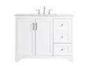 Plumbing Bath Chests/Vanities by Elegant Lighting ( 173 | VF17042WH moore ) 