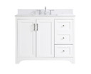 Plumbing Bath Chests/Vanities by Elegant Lighting ( 173 | VF17042WH-BS Moore ) 