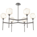 Mid. Chandeliers Glass Up by Hammerton Studio ( 404 | CHB0039-39-GP-A-001-L3 Gem ) 