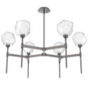 Mid. Chandeliers Glass Up by Hammerton Studio ( 404 | CHB0039-39-GP-C-001-L1 Gem ) 
