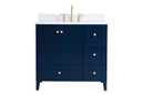 Plumbing Bath Chests/Vanities by Elegant Lighting ( 173 | VF18036BL-BS Sommerville ) 