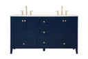 Plumbing Bath Chests/Vanities by Elegant Lighting ( 173 | VF18060DBL Sommerville ) 