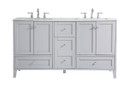 Plumbing Bath Chests/Vanities by Elegant Lighting ( 173 | VF18060DGR sommerville ) 