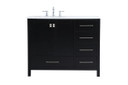 Plumbing Bath Chests/Vanities by Elegant Lighting ( 173 | VF18842BK Irene ) 