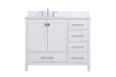 Plumbing Bath Chests/Vanities by Elegant Lighting ( 173 | VF18842WH-BS Irene ) 