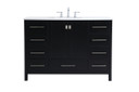Plumbing Bath Chests/Vanities by Elegant Lighting ( 173 | VF18848BK Irene ) 
