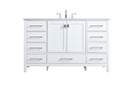 Plumbing Bath Chests/Vanities by Elegant Lighting ( 173 | VF18854WH Irene ) 