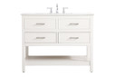 Plumbing Bath Chests/Vanities by Elegant Lighting ( 173 | VF19042WH Sinclaire ) 