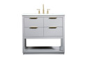 Plumbing Bath Chests/Vanities by Elegant Lighting ( 173 | VF19236GR Larkin ) 