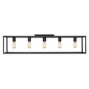Flush Mounts Cage Style by Golden ( 62 | 2072-FM41 BLK Wesson ) 