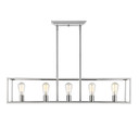 Linear/Island 4 Light + by Golden ( 62 | 2072-LP CH Wesson ) 
