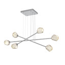 Linear/Island 4 Light + by Hammerton Studio ( 404 | PLB0039-M3-CS-A-CA1-L3 Gem ) 