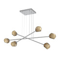 Linear/Island 4 Light + by Hammerton Studio ( 404 | PLB0039-M3-CS-B-CA1-L1 Gem ) 