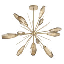 Mid. Chandeliers Starburst by Hammerton Studio ( 404 | CHB0049-0B-GB-RB-001-L3 Aalto ) 