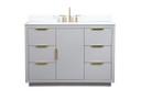 Plumbing Bath Chests/Vanities by Elegant Lighting ( 173 | VF19448GR-BS Blake ) 