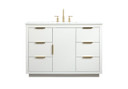 Plumbing Bath Chests/Vanities by Elegant Lighting ( 173 | VF19448WH Blake ) 
