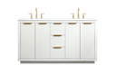 Plumbing Bath Chests/Vanities by Elegant Lighting ( 173 | VF19460DWH Blake ) 