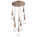 Mid. Chandeliers Multi-Port/Cascade by Hammerton Studio ( 404 | CHB0078-08-BB-C-C01-L3 Raindrop ) 