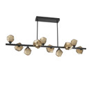 Linear/Island 4 Light + by Hammerton Studio ( 404 | PLB0039-T0-MB-B-001-L1 Gem ) 