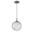 Pendants Glass Down by Hammerton Studio ( 404 | LAB0092-01-MB-C-C01-L3 Gaia ) 