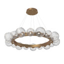 Large Chandeliers Ring/Halo by Hammerton Studio ( 404 | CHB0092-51-NB-C-CA1-L1 Gaia ) 
